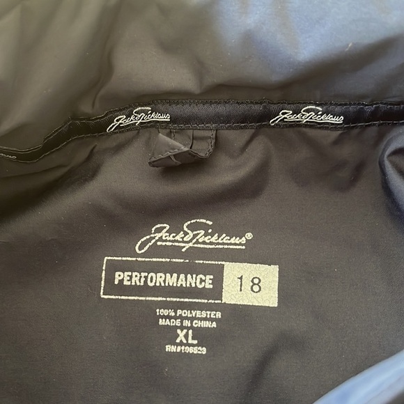 Jack Spicklaus Wind Jacket size 18 - Picture 2 of 4